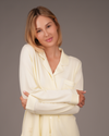 Bamboo Ultra-Soft Long Sleeve Pajama Top (Butter Silk)