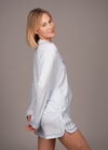 Bamboo Ultra-Soft Pajama Shorts (Skyline Breeze)