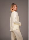 Bamboo Ultra-Soft Long Sleeve Pajama Top (Butter Silk)