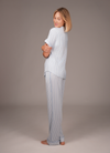 Bamboo Ultra-Soft Short Sleeve Pajama Top (Skyline Breeze)