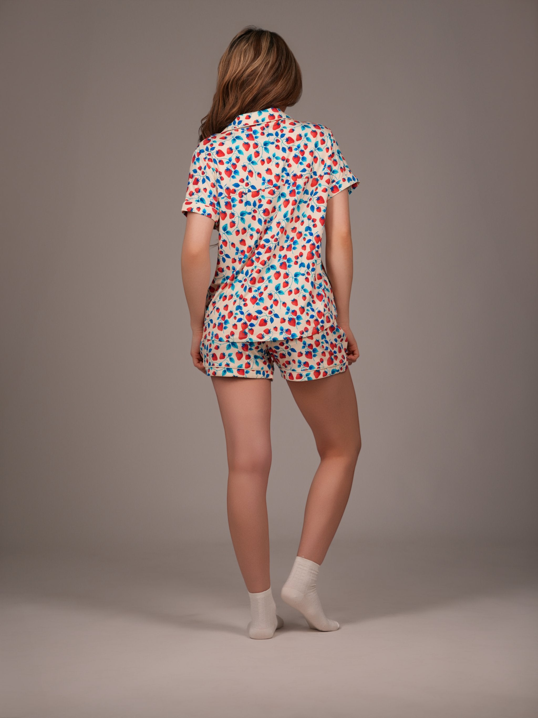Dreamsoft Bamboo Pajama Set –Short Sleeve