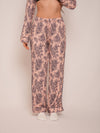 Women’s Ultra-Soft Bamboo Long Sleeve Pajama Set (Peony Plum Violet)