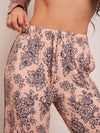 Women’s Ultra-Soft Bamboo Long Sleeve Pajama Set (Peony Plum Violet)