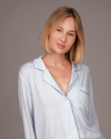 Bamboo Ultra-Soft Long Sleeve Pajama Top (Skyline Breeze)