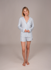Bamboo Ultra-Soft Long Sleeve Pajama Top (Skyline Breeze)